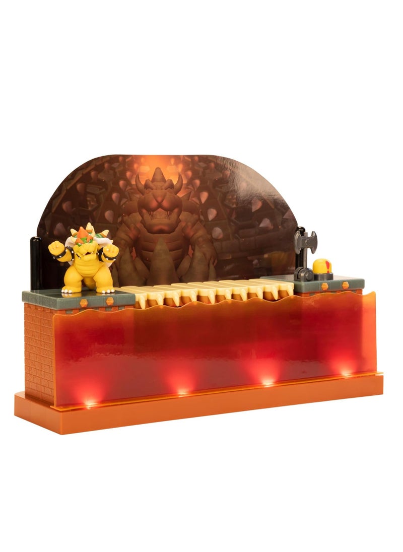 Super Mario Bowser Battle Playset Deluxe