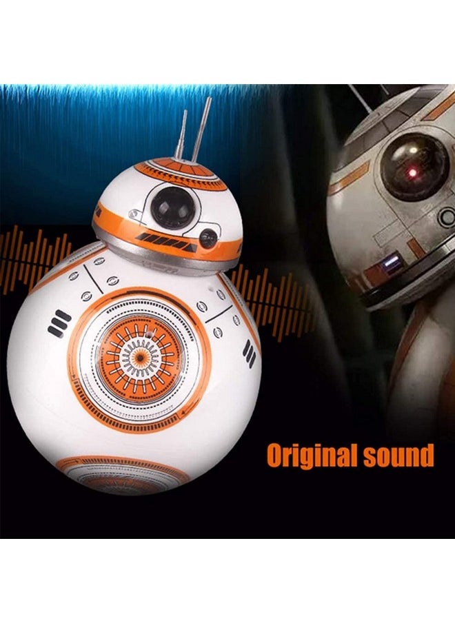 Jlhobby Bb-8 2.4Ghz Remote Control Charging Robot Toy - Action Figure With Sound, Intelligent Car For Kids