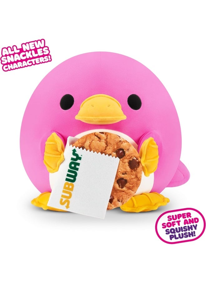 Snackles Series 2 Whitney the Platypus with Subway Cookie Plush (40.64 cm)