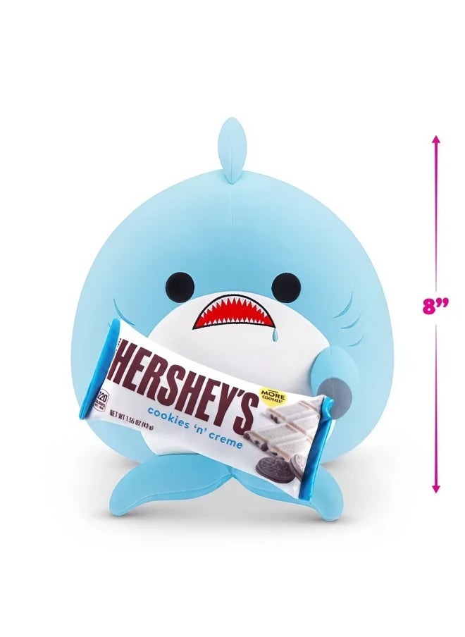 Snackles Series 2 Seth the Shark and Hershey Plush (20.32 cm)