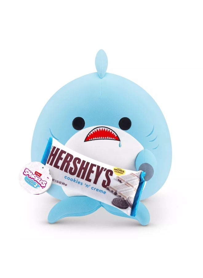 Snackles Series 2 Seth the Shark with Hershey Plush (34.8 cm)