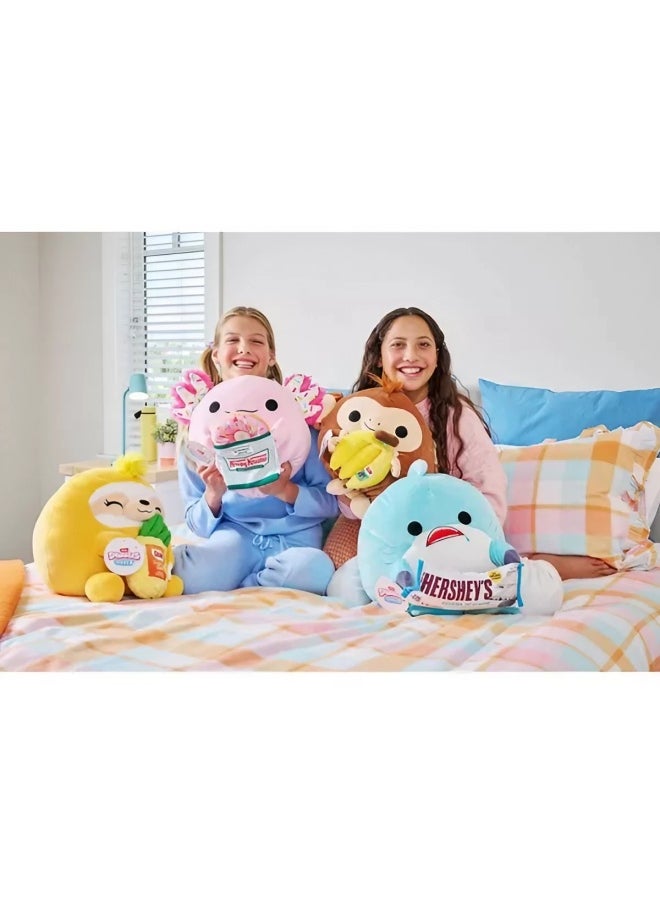 Snackles Series 2 Abbie the Axolotl with Krispy Kreme Plush (35.56 cm)