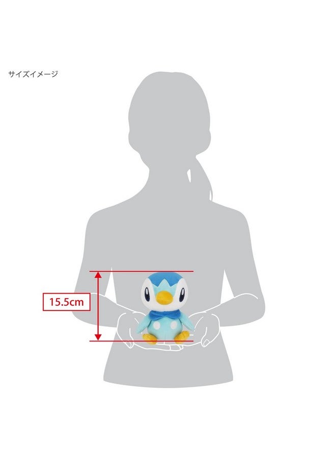 Pokemon All Star Collection - Pp89 - Piplup Plush 6