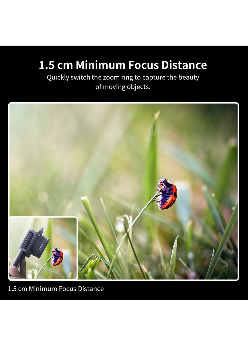 ZM100MM Machine lens Eye Observation Mode Zoom Macro Zoom In Epic For Macro Universal Clamp Micro Lenses For Samsung Iphone And All Smartphones