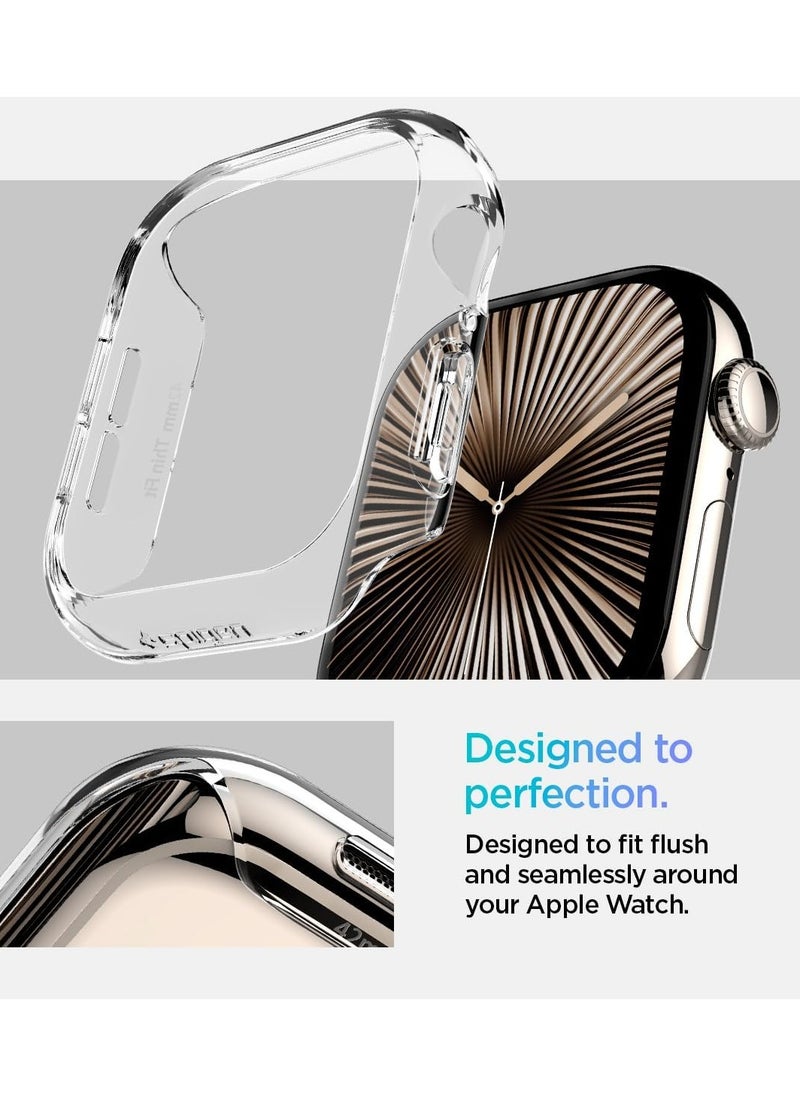 Thin Fit Apple Watch Series 10 (42mm) Case Cover (2024) - Crystal Clear