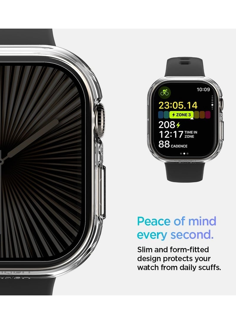 Thin Fit Apple Watch Series 10 (42mm) Case Cover (2024) - Crystal Clear