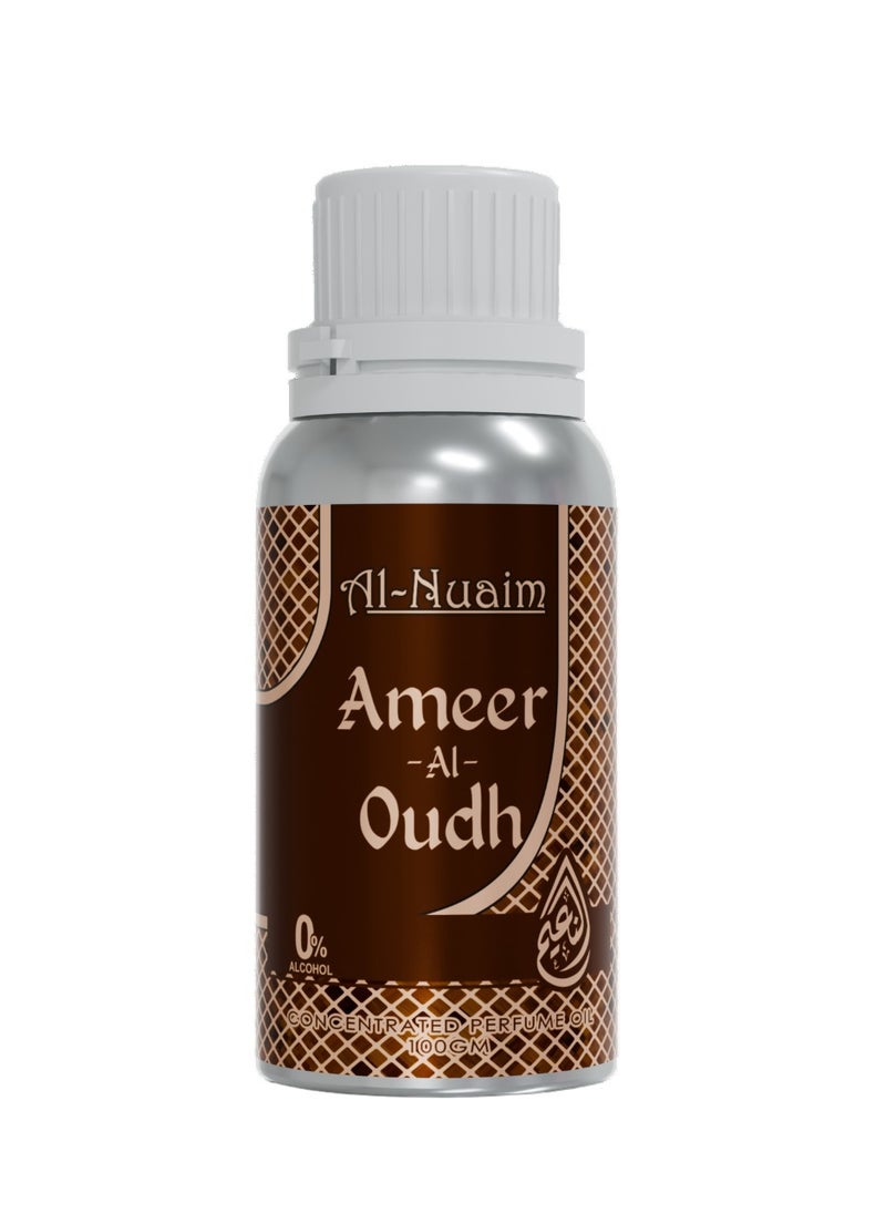 Al-Nuaim Ameer Al Oudh Alcohol Free Attar Compound for Men & Women - 100gm | Luxury Fragrance