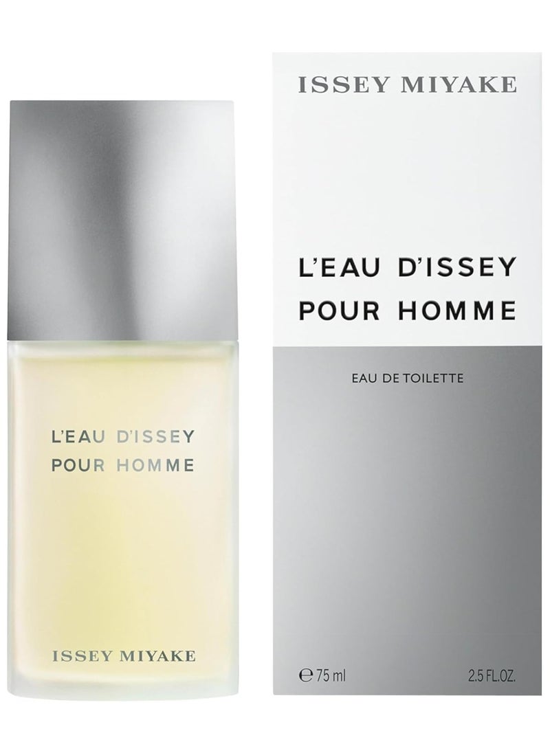 ISSEY MIYAKE L'Eau D'Issey Pour Homme Eau de Toilette for Men - 75ml🌟🌟🌟🌟🌟