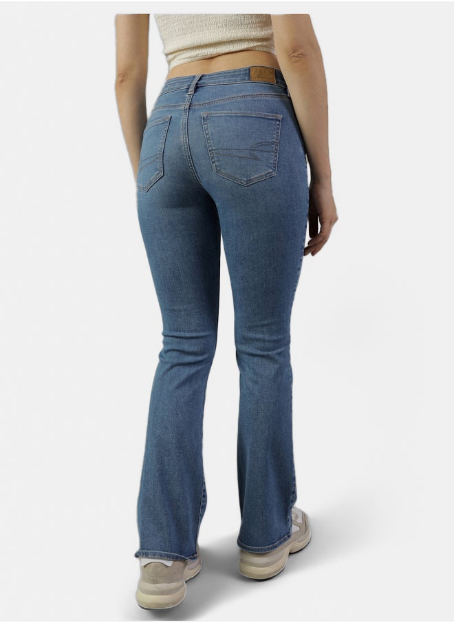 AE Next Level Low-Rise Kick Bootcut Jean