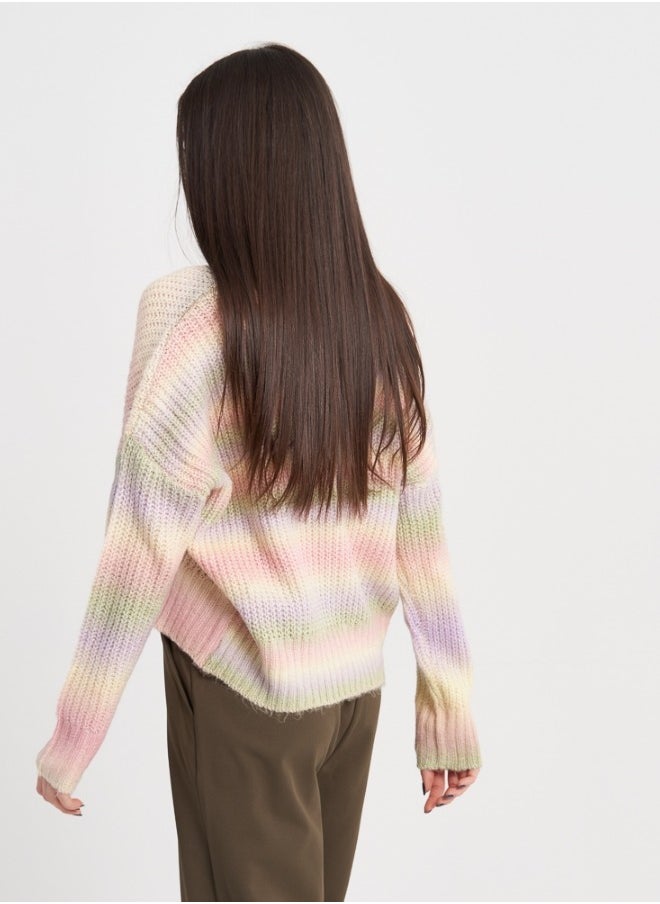 Pastel Rainbow Cardigan