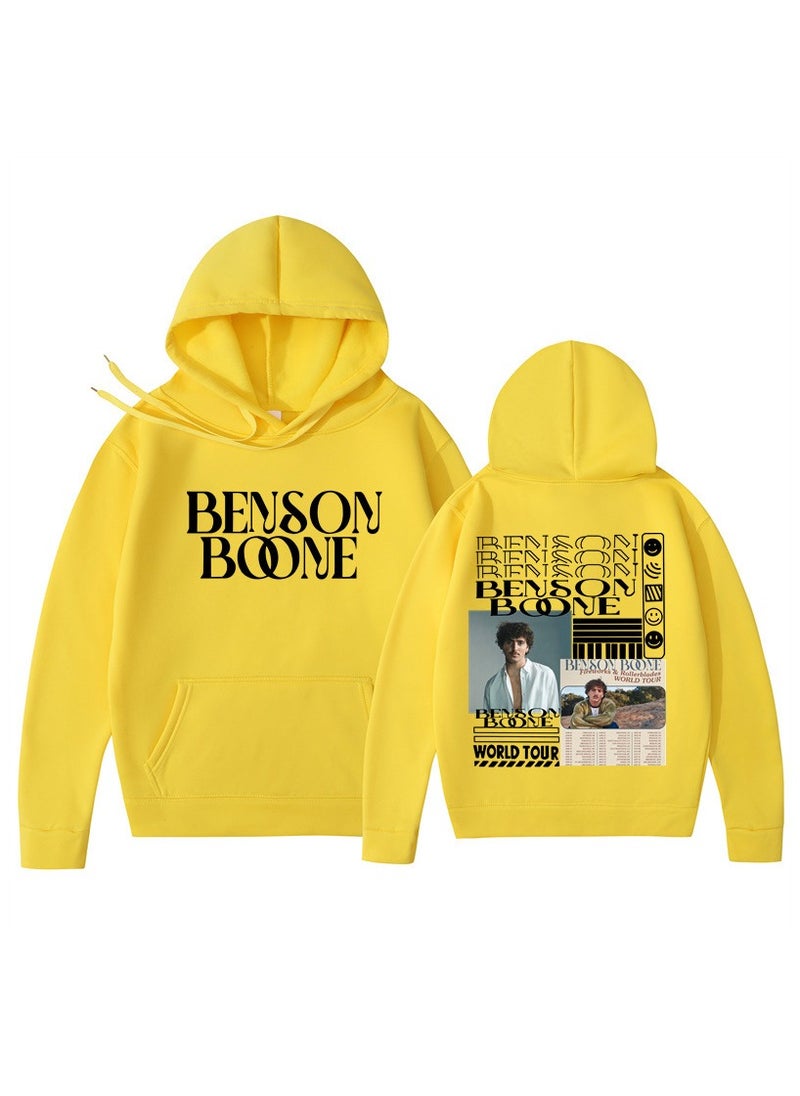 20242D Printed Pattern Hoodie