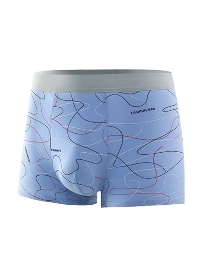 Zeemey 6 Pack Men’s Sort Boxer Briefs & Trunks,Breathable Stretch Cotton Moisture-Wicking Underwear,Modern Fit Low Rise