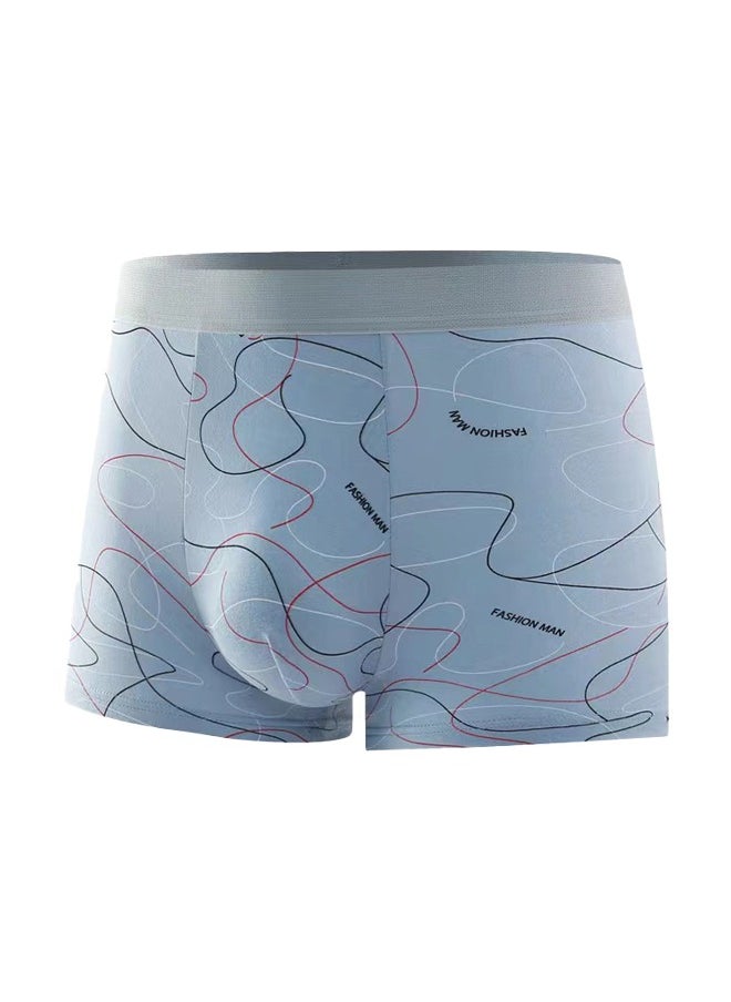Zeemey 6 Pack Men’s Sort Boxer Briefs & Trunks,Breathable Stretch Cotton Moisture-Wicking Underwear,Modern Fit Low Rise