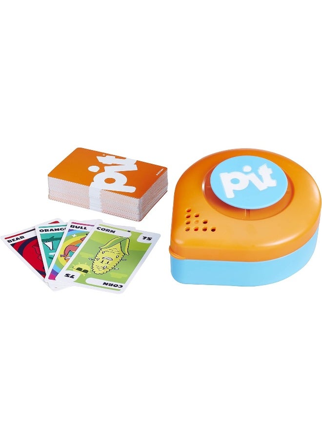 Hasbro Pit Card Game - Frenzied Family Fun for 3-8 Players Ages 6 and Up