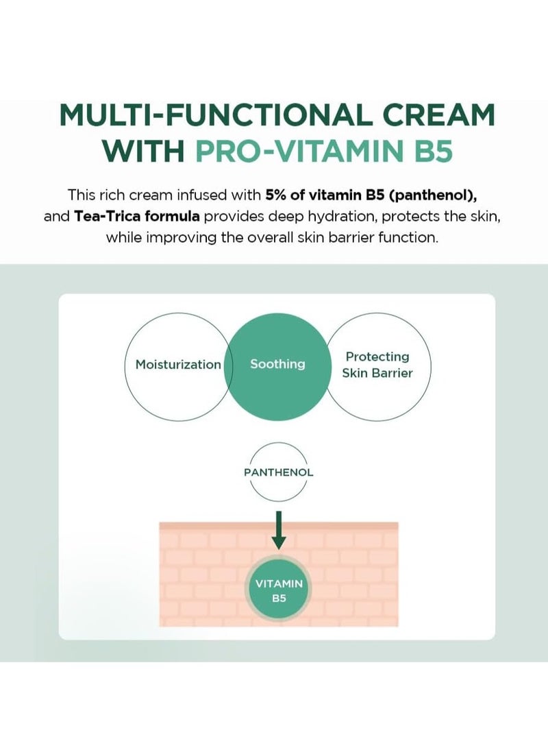 Madagascar Centella Tea-Trica B5 Cream Green 75ml