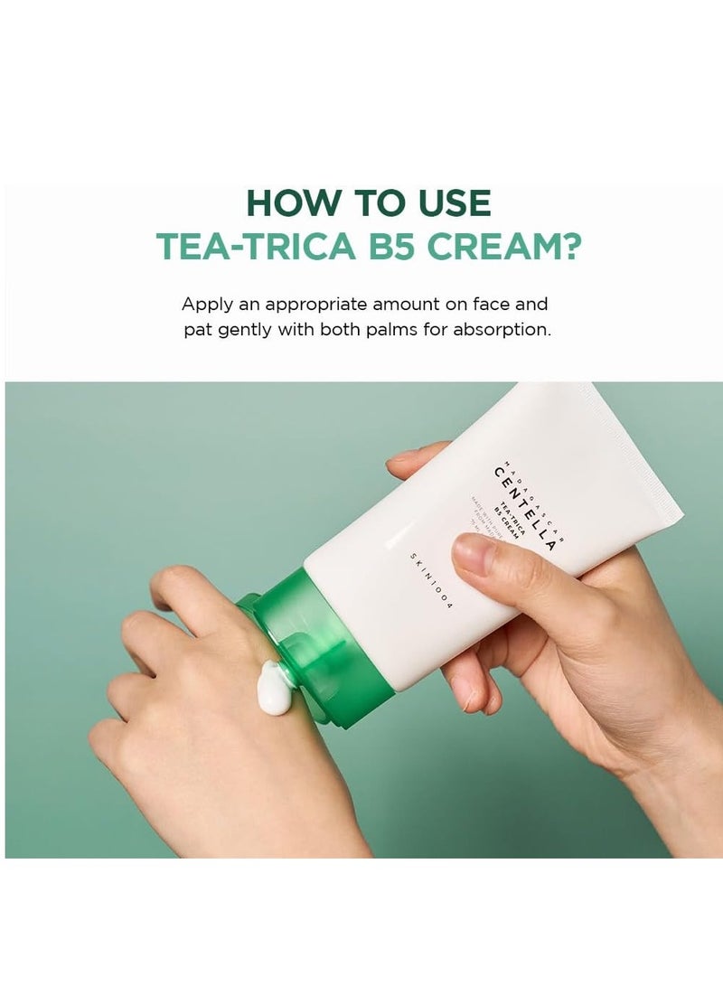 Madagascar Centella Tea-Trica B5 Cream Green 75ml