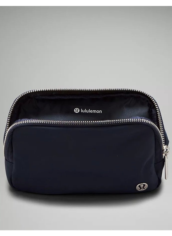 Everywhere Belt Bag, Compact, and Convenient Belly Bag with Zippered Pockets, Easy-Access Exterior Pocket, and Interior Essentials Pocket for On-the-Go Storage, Navy Blue
