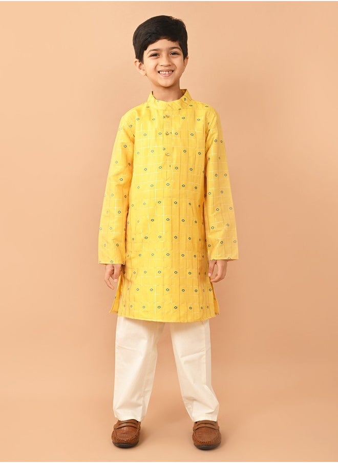 Printed Kurta Pajama Set