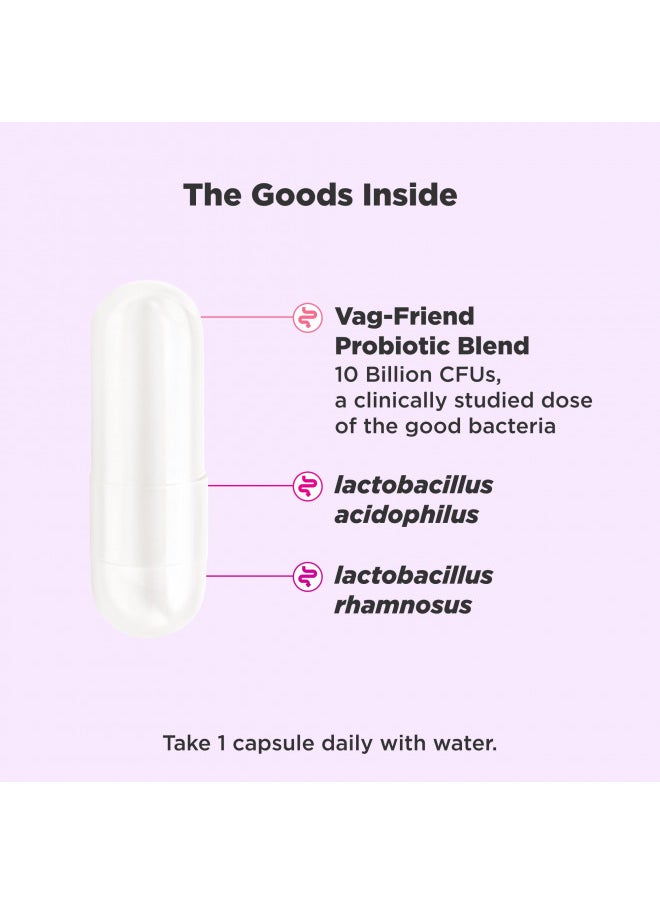 Olly Happy Hoo Ha Capsules, Probiotic For Women,   Health and Ph Balance, 10 Billion Cfu, Gluten Free   25 Count (Packaging May Vary)