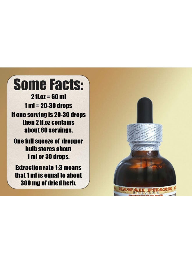 Horehound Alcohol Free Liquid Extract, Organic Horehound (Marrubium Vulgare) Dried Herb Glycerite 2 Oz