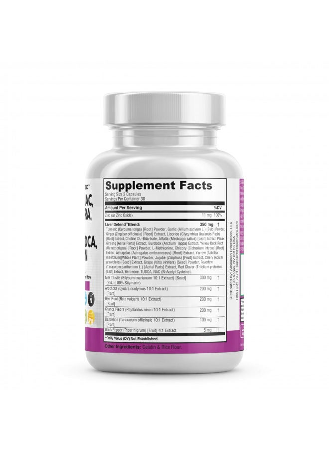 Clean Nutraceuticals Milk Thistle 3000Mg Nac Chanca Piedra 2000Mg Beet Root 2000Mg Artichoke 2000Mg Dandelion Root 1000Mg   Liver Cleanse Detox & Repair Supplement Plus Tudca Choline & Ginger 60 Count