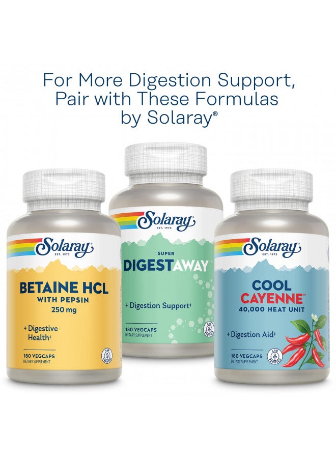 Solaray Organically Grown Ginger Root 540Mg Healthy Cardiovascular, Digestive, Joint & Menstrual Cycle Support Vegan & Non Gmo 100 Vegcaps