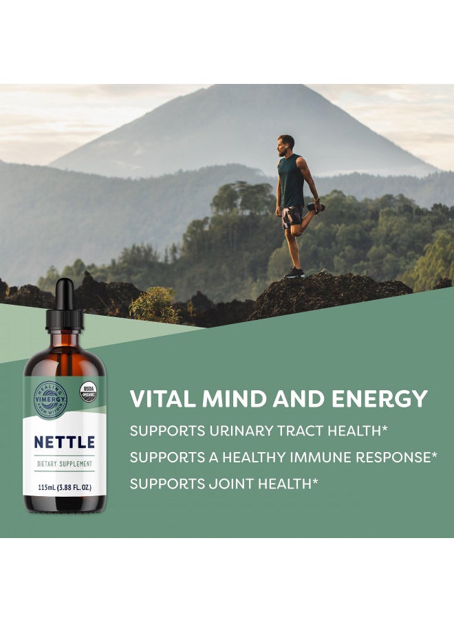 Vimergy Nettle Superfood For Healthy Cellular Response Promotes Joint Health Usda Certified Organic, Vegan, Gluten Free 115 Ml (57 Servings)