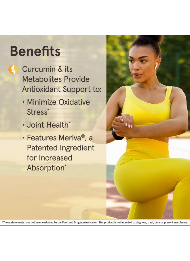 Jarrow Formulas Curcumin Phytosome 500 Mg   60 Veggie Capsules   Formulated With Meriva   Antioxidant Support Supplement   Joint Health & Support   60 Servings