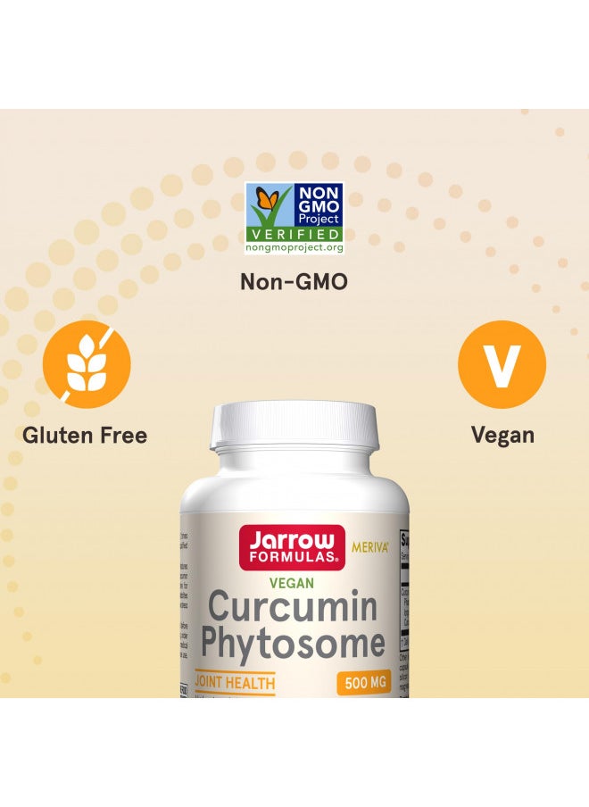 Jarrow Formulas Curcumin Phytosome 500 Mg   60 Veggie Capsules   Formulated With Meriva   Antioxidant Support Supplement   Joint Health & Support   60 Servings