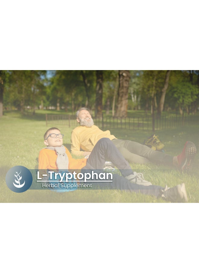 Pure Original Ingredients L Tryptophan, (100 Capsules) Always Pure, No Additives Or Fillers, Lab Verified