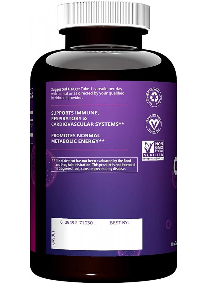 Mrm Nutrition Cordyceps | Cs 4 Strain | Endurance | Adaptogens | Mushrooms | Energy + Endurance | Vegan | 60 Servings
