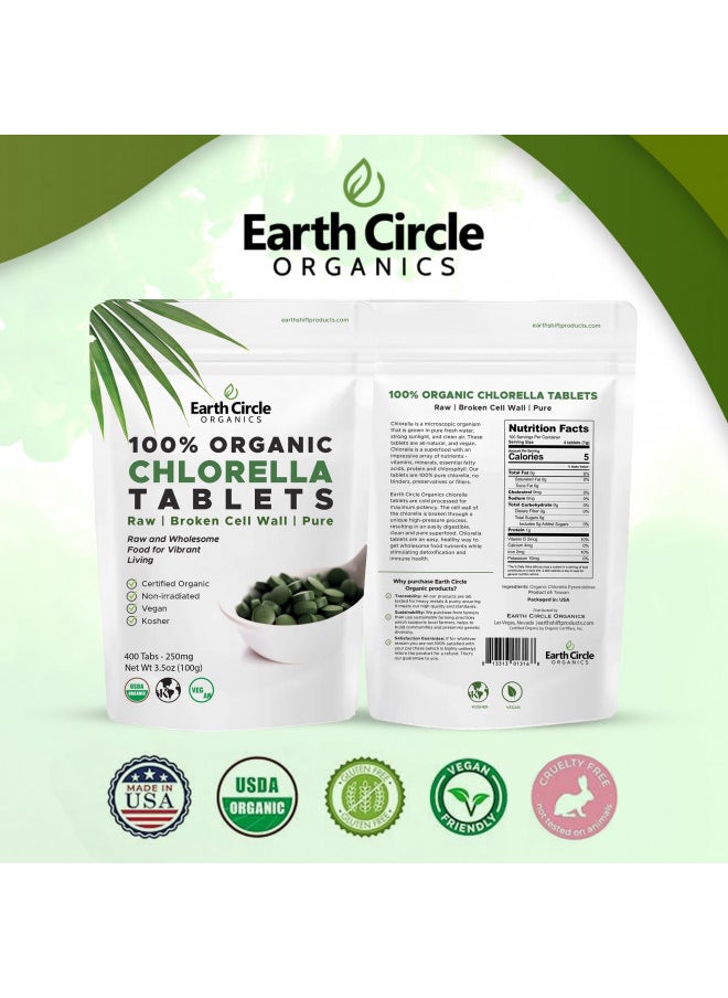 Earth Circle Organics Earth Circle Organics Chlorella Tablets, Og1