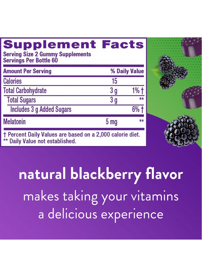 Vitafusion Extra Strength Melatonin Gummy Vitamins, 5Mg, 120 Ct Gummies