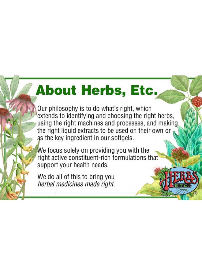 Herbs Etc. Lymphatonic: 60 Count Softgels