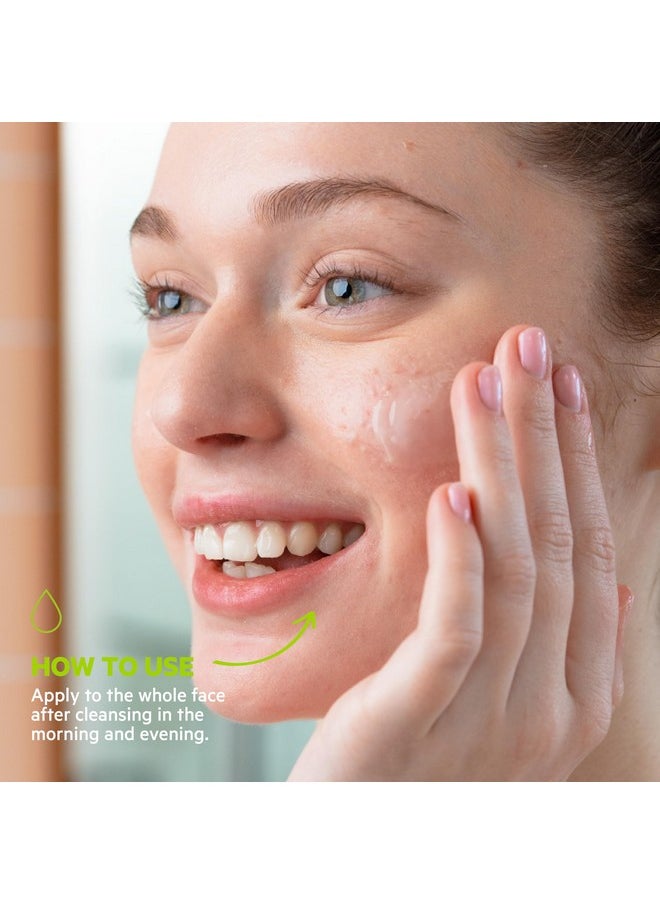 Sebiaclear Active Face Gel Cream With Niacinamide, For Oily To Combination Skin. Facial Moisturizer To Reduce The Appearance Of Blemishes, Blackheads And Redness, Oil Free Skincare, 1.3 Fl.Oz.