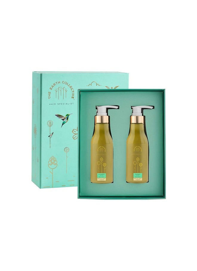 Detox Blend Gift Box, 200 Ml (Pack Of 2), For Replenishing Oily Hair