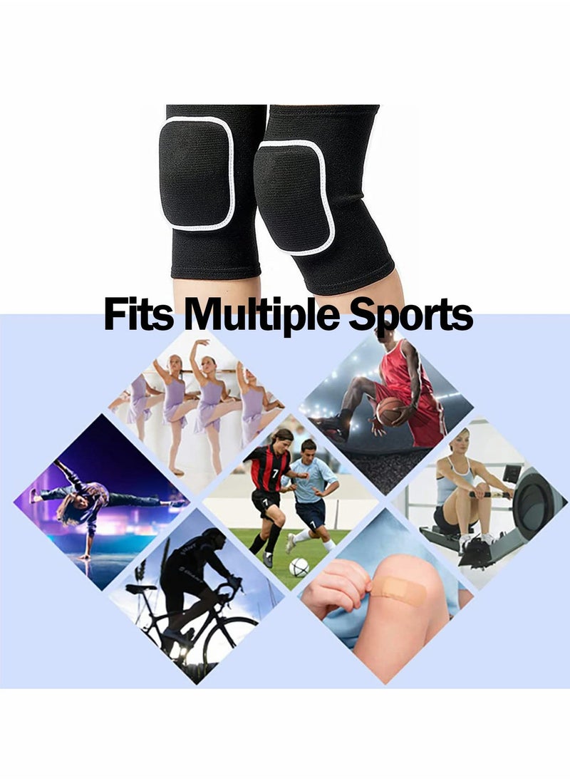 Knee Pad for Children, Anti-Slip Padded Sponge Knee Brace