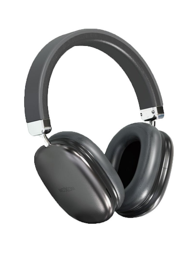 MX-WL85 Wireless On-Ear Headphones - Pure Bass - 40H Battery - Speed Charge - Fast Usb Type-C - Foldable Hi-Fi Audio