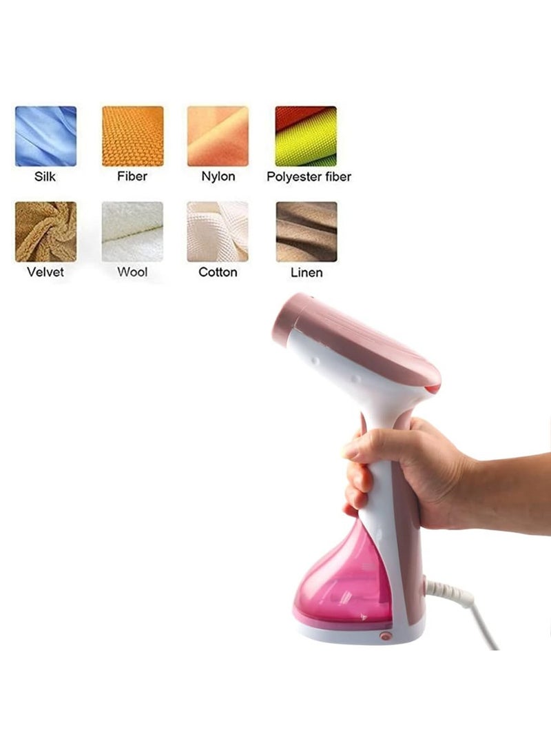 RE-3-046 Steamer Iron Household Electric Handheld Garment Steamer Cleaner 1.7 L 1400 W RE-3-046 Pink