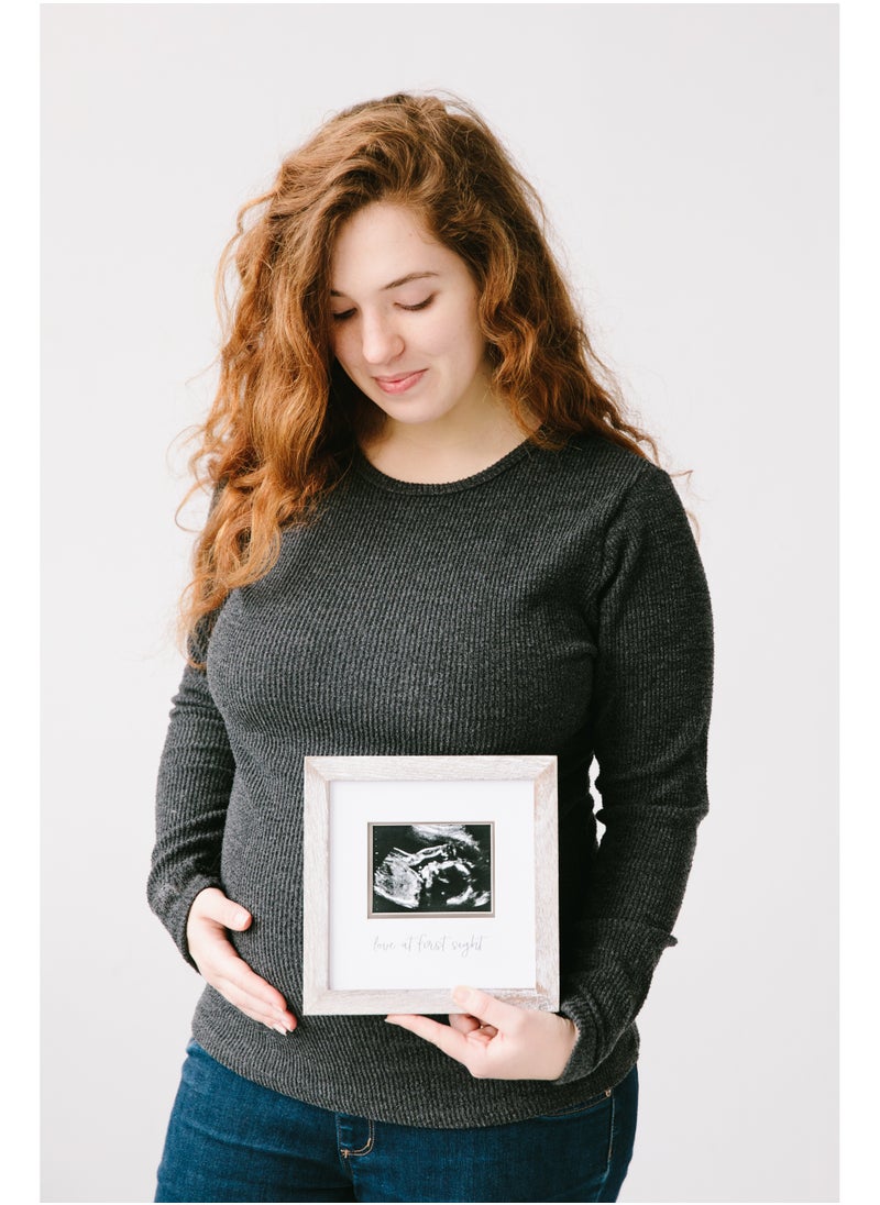 Rustic Sonogram Frame