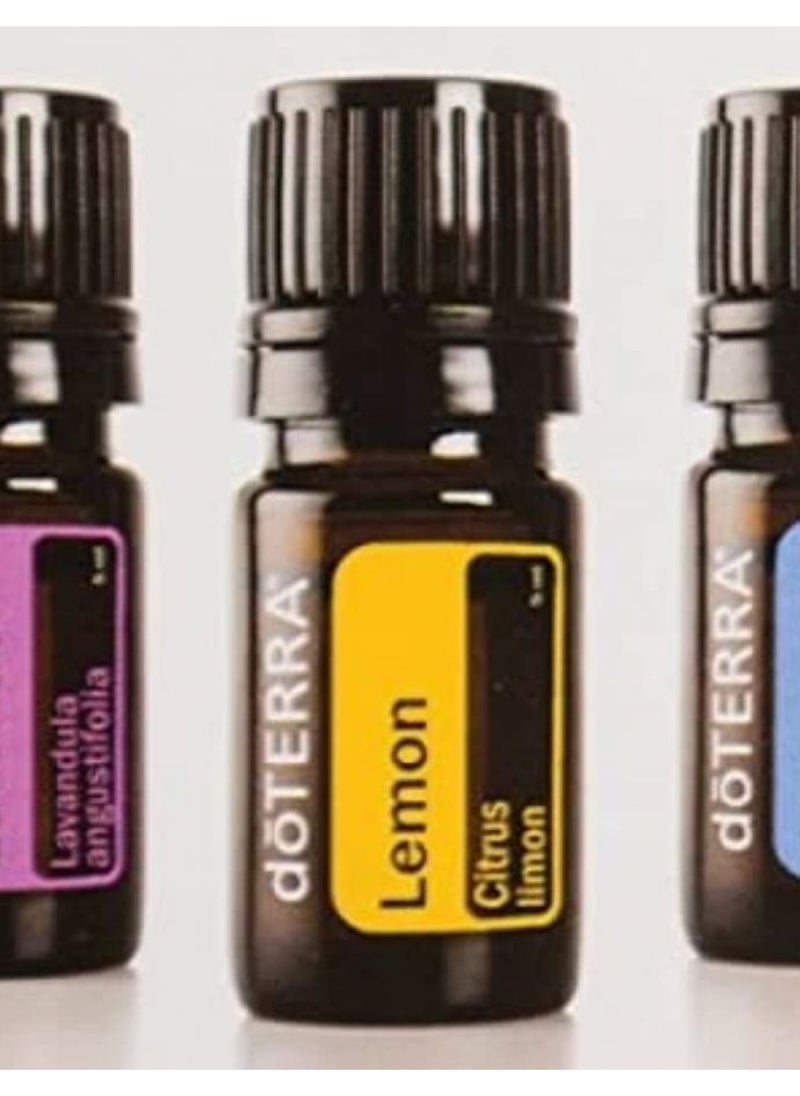 doTERRA Introductory Kit, 0.17 Fl Oz, Each Count of Lemon, Peppermint & Lavender