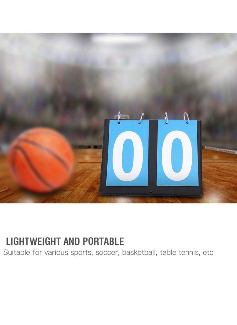 Scoreboard, Football Game, 2 Digit Scoreboard, Flip Number Scoreboard Sports Scoreboard Score Counter For Table Tennis Basketball