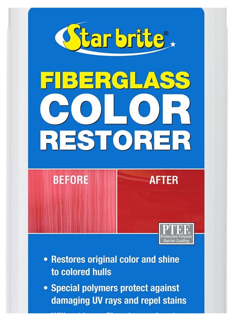 STAR BRITE Fiberglass Color Restorer With PTEF - 16 OZ (081816PW)