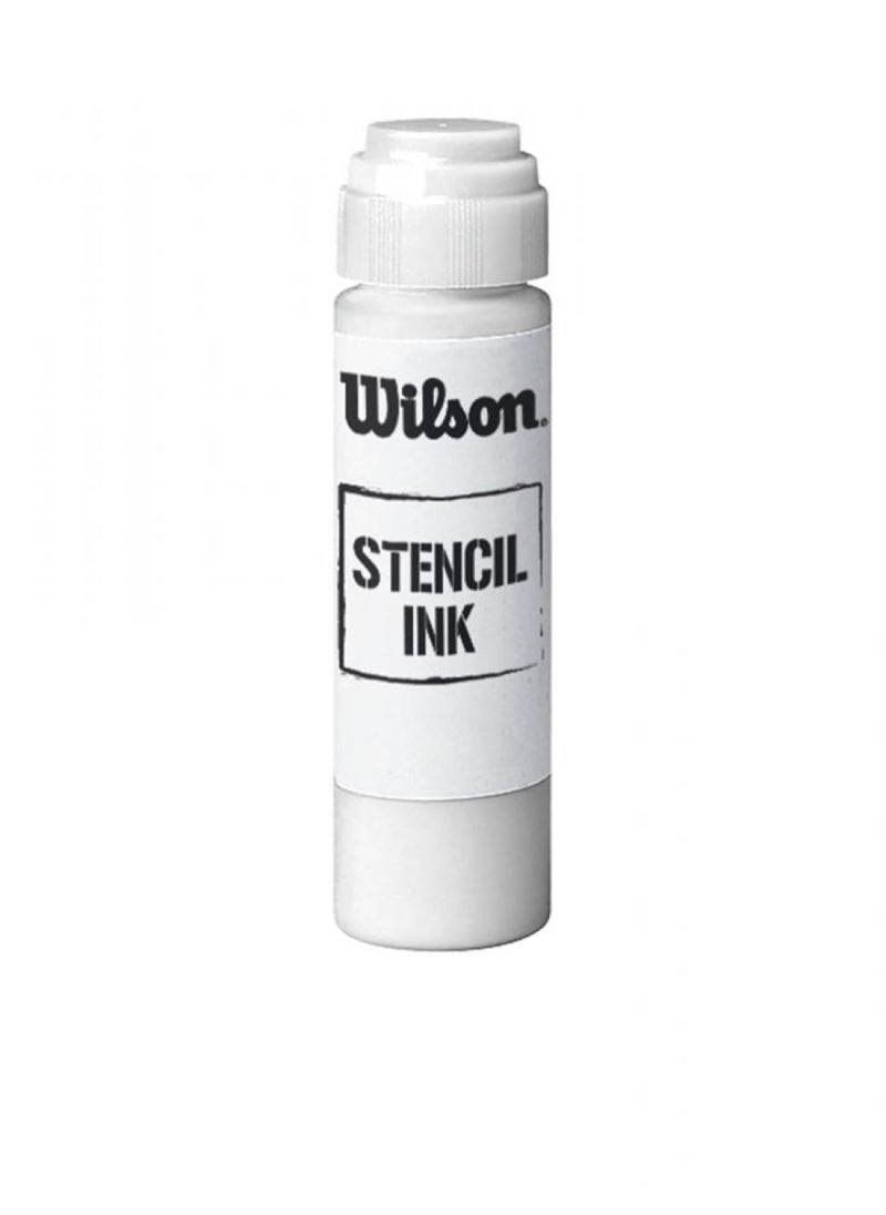 WILSON Sporting Goods Stencil Ink, White