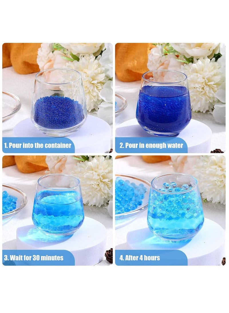 Gel Balls Blaster Ammo 7-8mm(6 Pack,180000 Pcs), Gel Water Blaster Refill Ammo for Splat Gun, Gel Bullets for Splat Ball Blaster, Made of Non-Toxic Eco Friendly Material