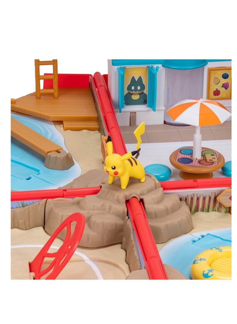 Pokemon Carry Case Beach Battle Playset PKW3424