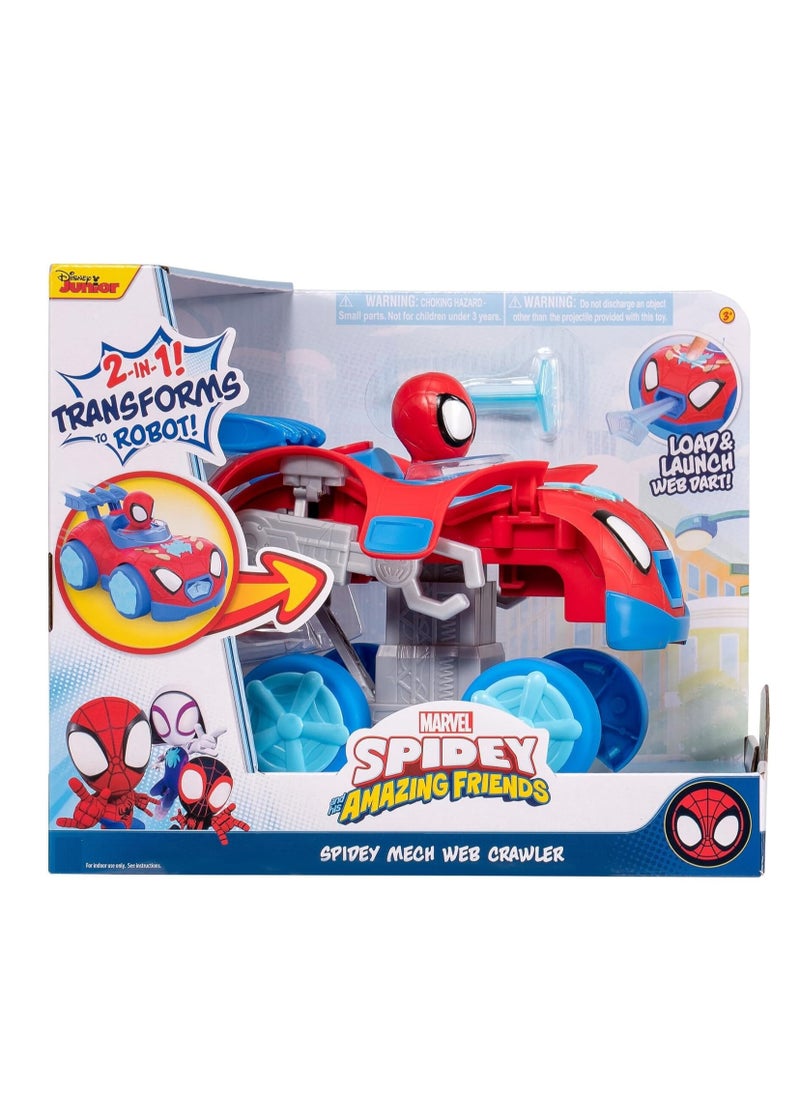 Spidey And His Amazing Friends - Spidey Mech Web Crawler