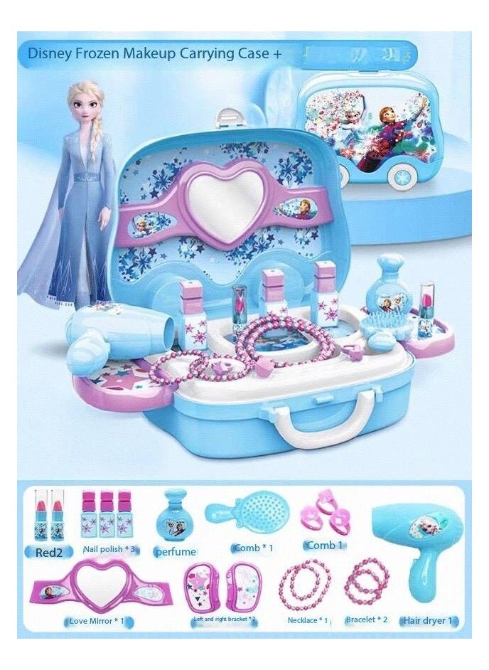 Girls and children makeup set, Princess Elsa makeup set, little girl princess toddler makeup set, children birthday gift, girl princess Elsa