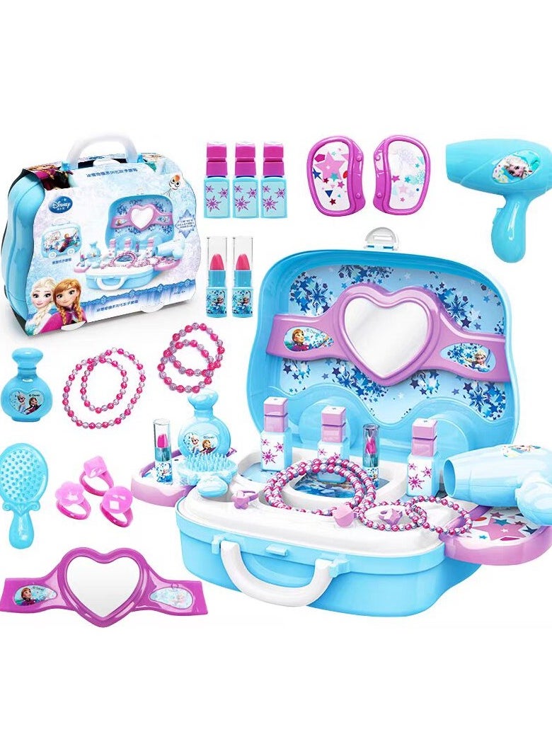 Girls and children makeup set, Princess Elsa makeup set, little girl princess toddler makeup set, children birthday gift, girl princess Elsa