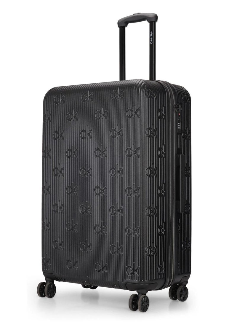 Insignia 2.0 Hardside Spinner Luggage On Wheels, Ultra Lightweight ABS, 4 Double Wheels Color Black